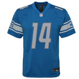 Amon-Ra St. Brown Detroit Lions Nike Youth Game NFL Football Jersey - Blue