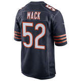 Youth Nike Khalil Mack Navy Chicago Bears Game NFL Home Jersey