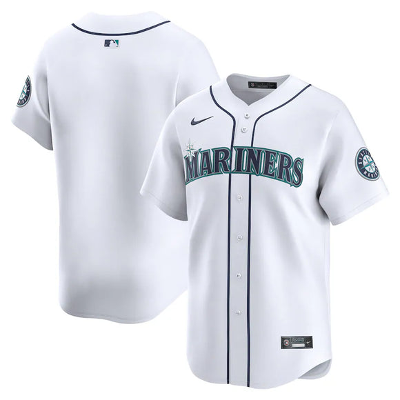 Seattle Mariners Nike Youth Home Limited Blank MLB Baseball Jersey - White