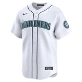 Seattle Mariners Nike Youth Home Limited Blank MLB Baseball Jersey - White