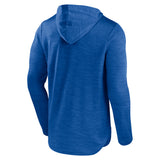 Men's Toronto Blue Jays Fanatics Branded Royal Primary Logo Beginning Long Sleeves Hooded T Shirt
