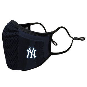 New York Yankees MLB Baseball Navy Blue Core Primary Logo Guard 3 Face Mask Cover