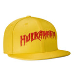 Hulk Hogan Hulkamania WWE Wrestling New Era 9Fifty Adjustable Snapback Yellow Hat Cap