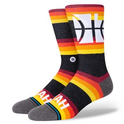 Men's Utah Jazz NBA Basketball Stance 2021/2022 City Edition Socks - Size Large