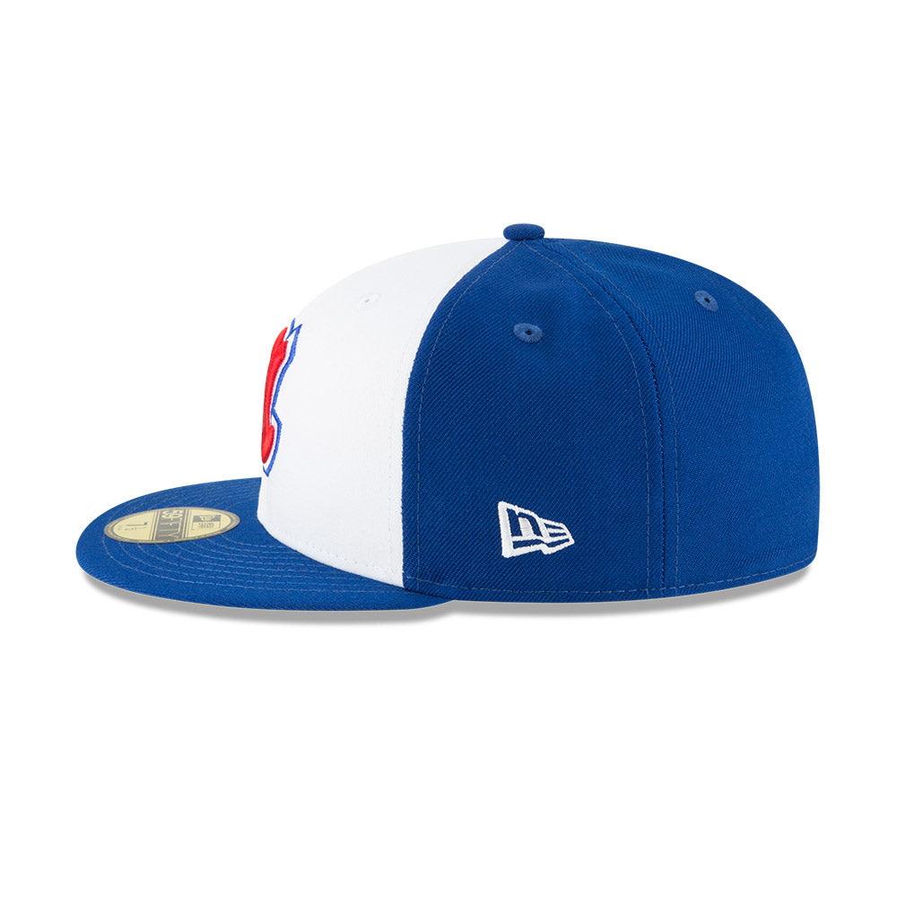 Men's New Era White/Royal Atlanta Braves Cooperstown Collection 1972 MLB  All-Star Game Chrome - 59FIFTY Fitted Hat