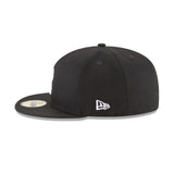 Men's Boston Red Sox New Era Black & White MLB Baseball 59FIFTY Fitted Hat