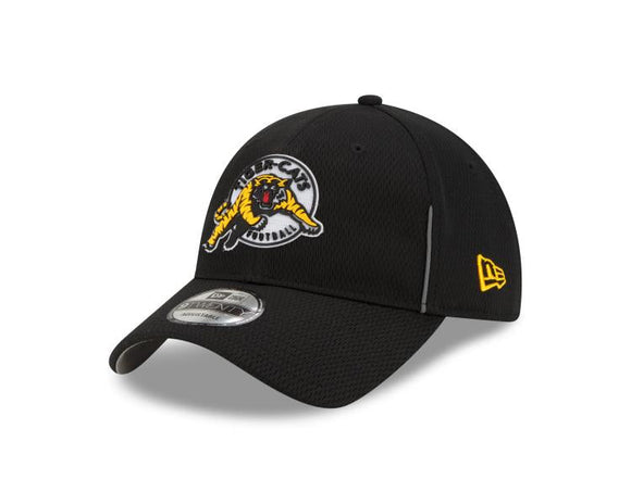 Hamilton Tiger-Cats CFL Football New Era Sideline 9TWENTY Black Adjustable Cap Hat