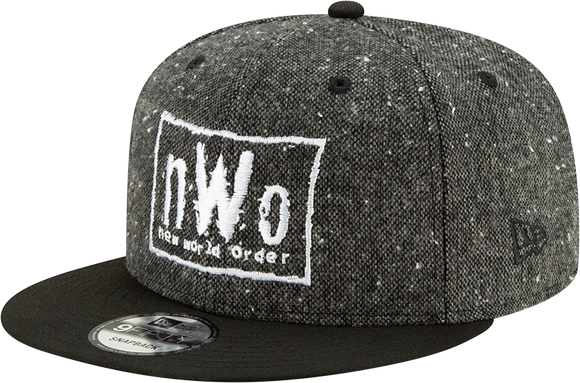 NWO New World Order WWE Wrestling New Era 9Fifty Adjustable Snapback Tweed Hat Cap