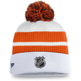 Men's Edmonton Oilers Fanatics Branded Special Edition Pom Cuffed Toque Knit Hat