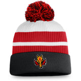 Men's Calgary Flames Fanatics Branded Special Edition Pom Cuffed Toque Knit Hat