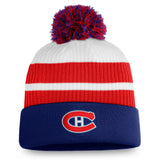 Men's Montreal Canadiens Fanatics Branded Special Edition Pom Cuffed Toque Knit Hat