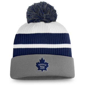 Toronto Maple Leafs Fanatics Branded Special Edition Pom Cuffed Toque Knit Hat