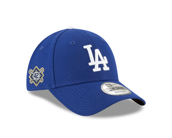 Los Angeles Dodgers New Era Jackie Robinson Day Sidepatch 9Forty Adjustable Hat - Royal