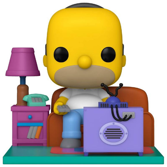 Pop! Comic Simpsons Homer Watching TV Funko POP! Deluxe Figure Box Set #909