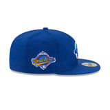 Men's Toronto Blue Jays New Era Royal Cooperstown Collection 1993 World Series Logo 9FIFTY Green Paisley Under Bill Snapback Hat
