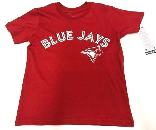 red blue jays shirt