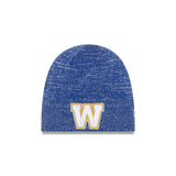 Men's Winnipeg Blue Bombers New Era CFL Football Sideline Sport Official Beanie Knit Hat