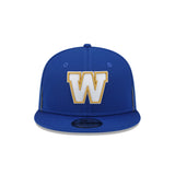 Winnipeg Blue Bombers CFL Football New Era Sideline 9Fifty Royal Snapback Cap Hat