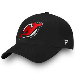 Men's New Jersey Devils Basic Fan Structured Adjustable Strap One Size Fits Most Hat Cap - Bleacher Bum Collectibles, Toronto Blue Jays, NHL , MLB, Toronto Maple Leafs, Hat, Cap, Jersey, Hoodie, T Shirt, NFL, NBA, Toronto Raptors