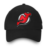 Men's New Jersey Devils Basic Fan Structured Adjustable Strap One Size Fits Most Hat Cap - Bleacher Bum Collectibles, Toronto Blue Jays, NHL , MLB, Toronto Maple Leafs, Hat, Cap, Jersey, Hoodie, T Shirt, NFL, NBA, Toronto Raptors