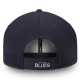Men's St Louis Blues Basic Fan Structured Adjustable Strap One Size Fits Most Hat Cap - Bleacher Bum Collectibles, Toronto Blue Jays, NHL , MLB, Toronto Maple Leafs, Hat, Cap, Jersey, Hoodie, T Shirt, NFL, NBA, Toronto Raptors