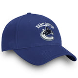 Men's Vancouver Canucks Basic Fan Structured Adjustable Strap One Size Fits Most Hat Cap - Bleacher Bum Collectibles, Toronto Blue Jays, NHL , MLB, Toronto Maple Leafs, Hat, Cap, Jersey, Hoodie, T Shirt, NFL, NBA, Toronto Raptors