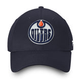 Men's Edmonton Oilers Basic Fan Structured Adjustable Strap One Size Fits Most Hat Cap - Bleacher Bum Collectibles, Toronto Blue Jays, NHL , MLB, Toronto Maple Leafs, Hat, Cap, Jersey, Hoodie, T Shirt, NFL, NBA, Toronto Raptors