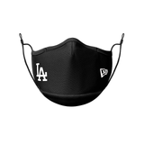 Adult Los Angeles Dodgers MLB Baseball New Era Black Adjustable Face Covering