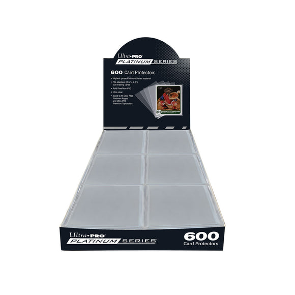 Platinum Series Card Protector Sleeves for Standard Trading Cards - Box of 600 Count