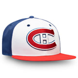 Men's Montreal Canadiens Fanatics Branded Vintage Retro Secondary Logo Snapback Hat