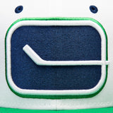 Men's Vancouver Canucks Fanatics Branded Vintage Retro Secondary Logo Snapback Hat