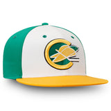 Men's California Golden Seals Fanatics Branded Vintage Retro Secondary Logo Snapback Hat