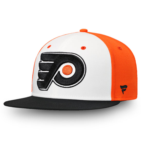 Men's Philadelphia Flyers Fanatics Branded Vintage Retro Secondary Logo Snapback Hat