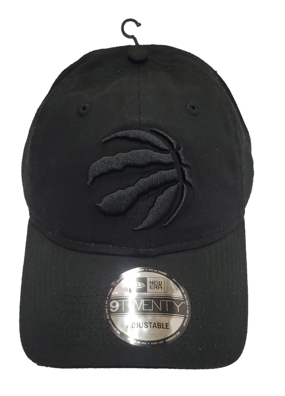 Men's Toronto Raptors New Era Black 9TWENTY Core Classic Twill Adjustable Hat