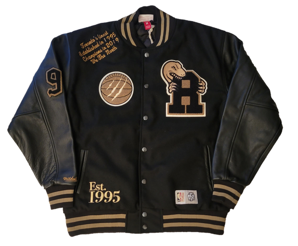 Men s Toronto Raptors NBA Basketball Varsity Jacket Mitchell