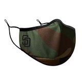 Adult San Diego Padres MLB Baseball New Era Camouflage Adjustable Face Covering
