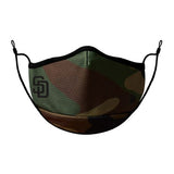 Adult San Diego Padres MLB Baseball New Era Camouflage Adjustable Face Covering