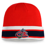 Men's Columbus Blue Jackets Fanatics Branded Special Edition Cuffed Toque Beanie Knit Hat