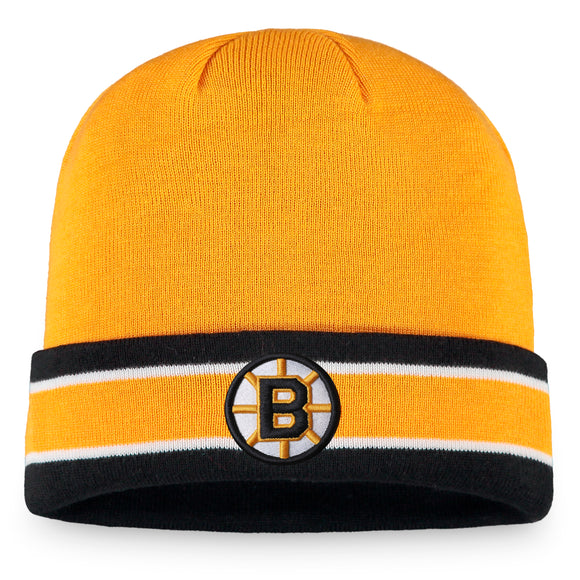Men's Boston Bruins Fanatics Branded Special Edition Cuffed Toque Beanie Knit Hat