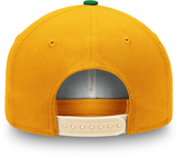 Minnesota North Stars Fanatics Branded True Classic Structured Adjustable Hat - Green/Yellow