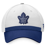 Men's Toronto Maple Leafs Fanatics Branded Blue/White 2021 NHL Draft - Authentic Pro Adjustable Trucker Hat