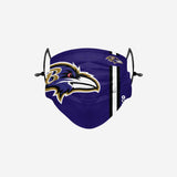 Men's Baltimore Ravens NFL Football Foco Official On-Field Sideline Logo Face Cover
