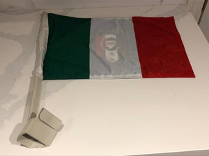 Team Italy International Euro 2020 Soccer 11.5" x 15" Double Sided Sided Car Truck Window Flag