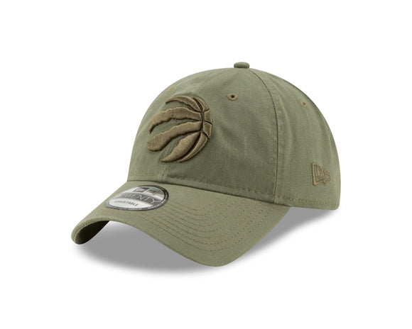 Men's New Era NBA Basketball Toronto Raptors Green on Green - 9TWENTY Adjustable Hat