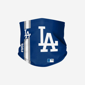 Los Angeles Dodgers MLB Baseball FOCO On-Field Double Layer UV Gaiter Scarf Face Cover