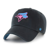 Men's Toronto Blue Jays 47 Brand Ocean Drive Clean Up Adjustable Buckle Cap Hat