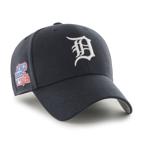 Men's Detroit Tigers Sure Shot MVP '47 Cooperstown World Series Side Patch Adjustable Hat