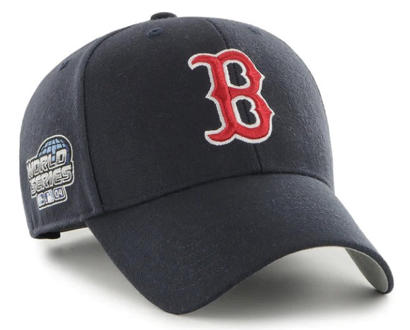 Men's Boston Red Sox Sure Shot MVP '47 Cooperstown World Series Side Patch Adjustable Hat