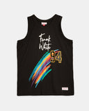 Frank White Notorious B.I.G Collection "Be Noble" Black Jersey by Mitchell & Ness