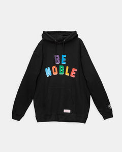 Frank White Notorious B.I.G Collection "Be Noble" Black Hoodie by Mitchell & Ness
